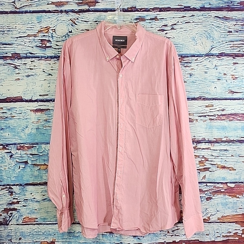 BONOBOS Mens Dress shirt Size XXL standard fit